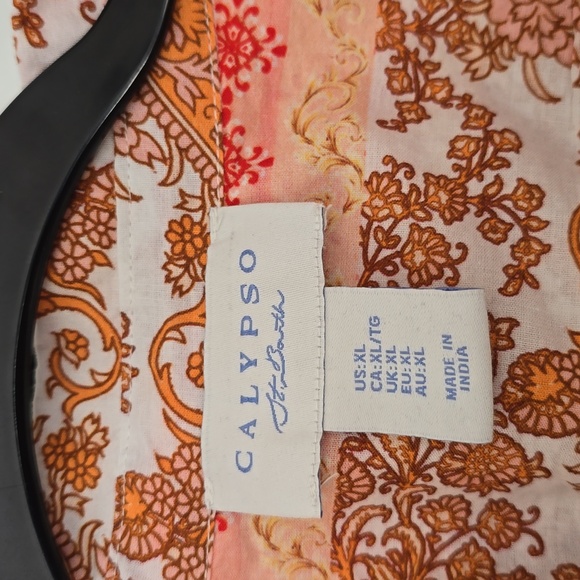 Colorful Button-Up Shirt Sz Xl - Picture 3 of 4